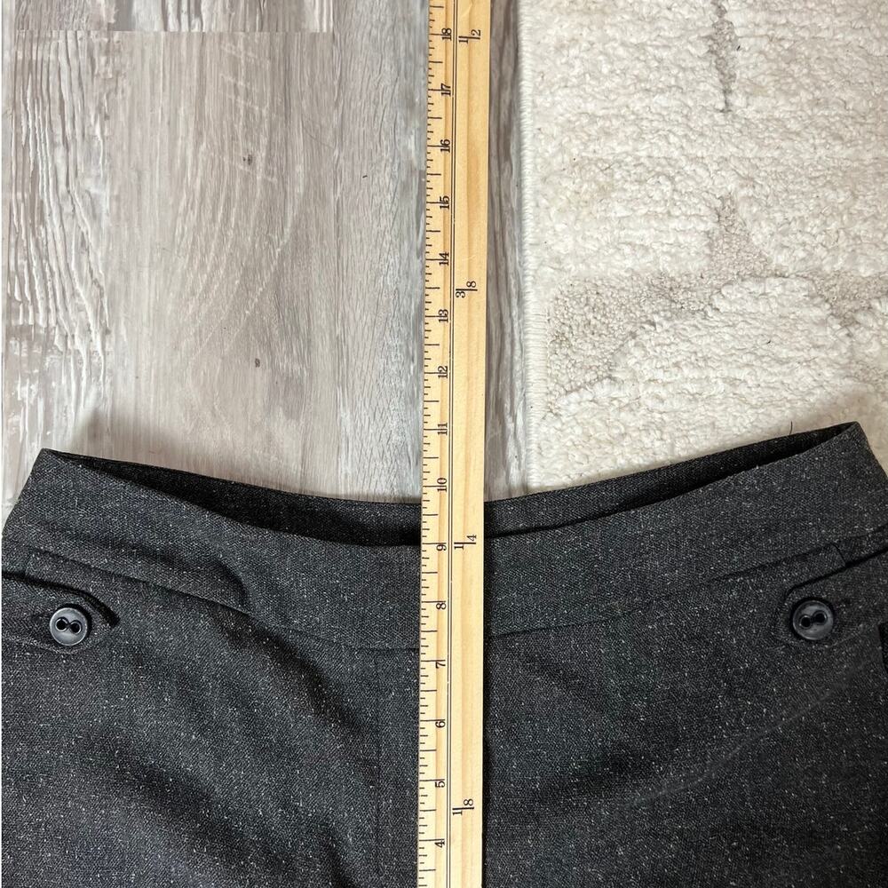Flare Y2K Old Money Gray Tailored Dress Pants Women’s 6 CareerCore Slacks - Picture 7 of 9